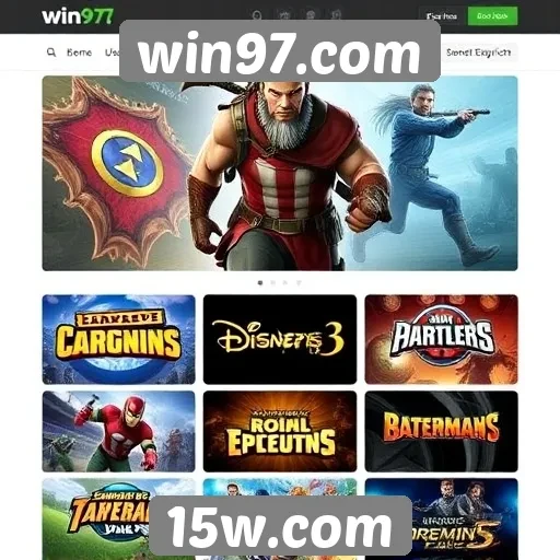 Comparativo de jogos disponíveis no win97.com